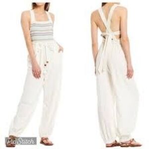 Free People Smocked Jumpsuit
